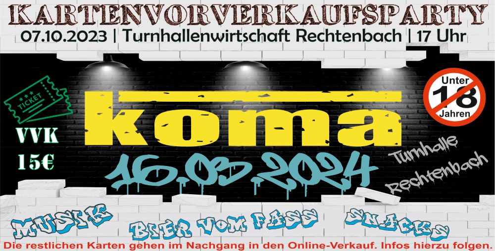 VVK Party KOMA TSV Rechtenbach